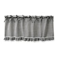 thumbnail image 1 of Handmade Oven Cover Curtain Kitchen Appliance Hide Decor with Ruffles and Ribbon Ties for Stove Range, Farmhouse Style Dishwasher Cover, Decorative Stove Front Apron, 1 of 5