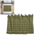 thumbnail image 1 of Handmade Oven Skirt Dishwasher Skirt Decorative Cabinet Curtain Farmhouse Kitchen Décor Adjustable Heat Resistant Hide Clutter Multi-Appliance Cover, 1 of 9
