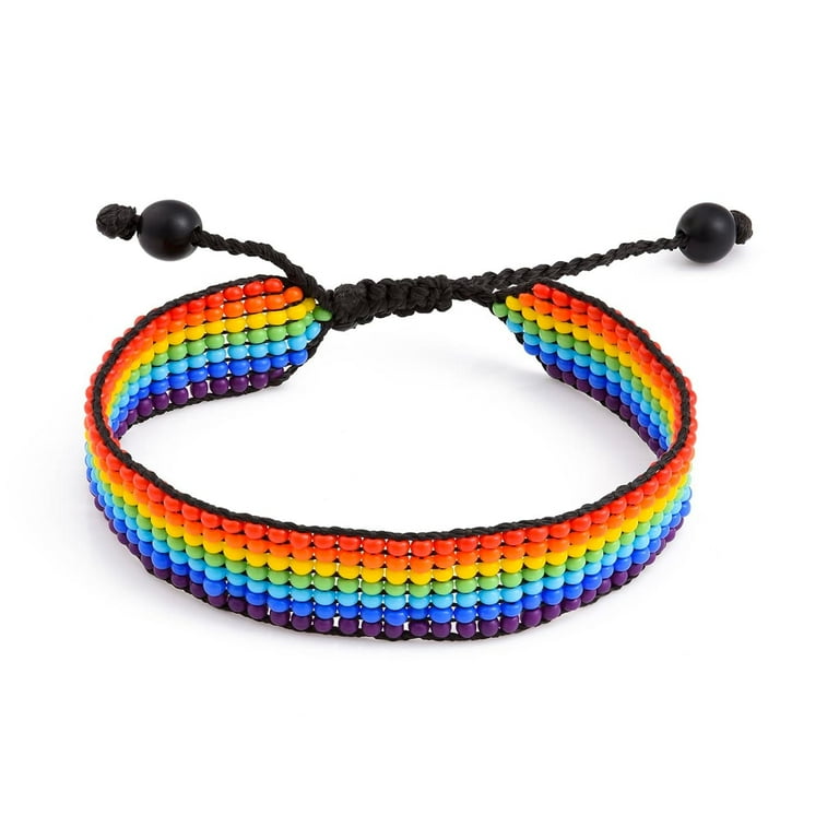 Handmade PRIDE Bracelet Celebrate Love and Equality LGBTQ+