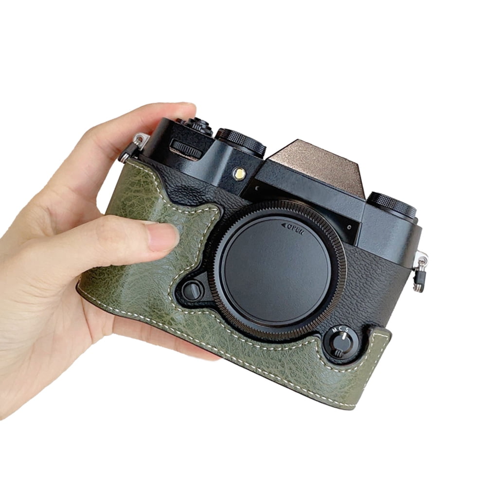 Handmade PU Leather Base for XT50 Camera Ensuring Secures Fit and Quick ...