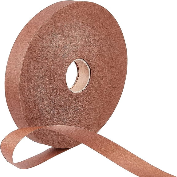 Handmade Paper Rattan Woven Paper Rattan for Art Craft Flower Bouquets Sienna 20x0.1mm 650m/roll