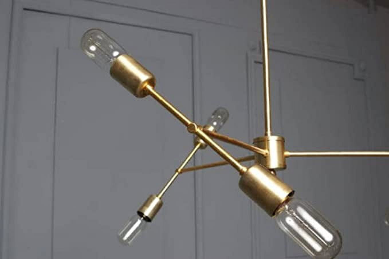 Handmade Pendant Light Chandelier Edison Restoration Industrial style minimal g0eometric chandelier for Bedroom
