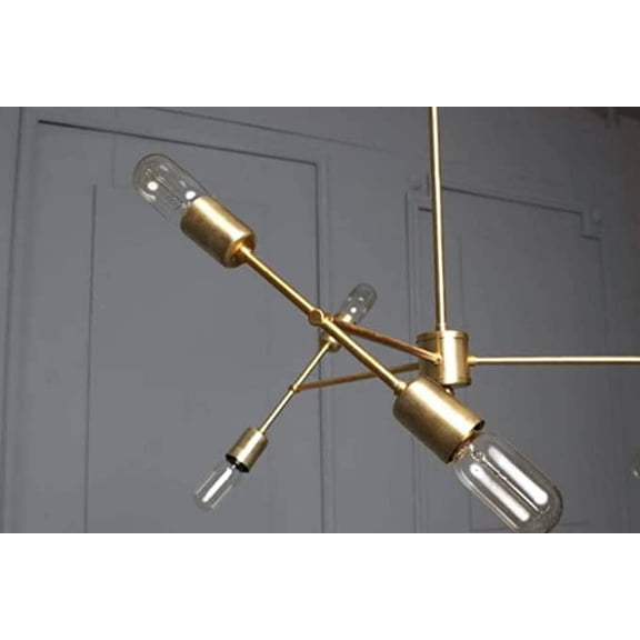 Handmade Pendant Light Chandelier Edison Restoration Industrial style minimal g0eometric chandelier for Bedroom