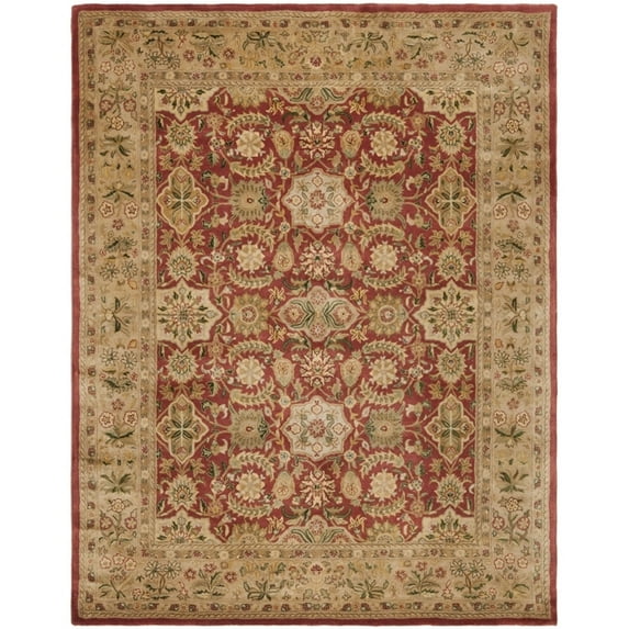 Safavieh Handmade Persian Legend Red/ Ivory Wool Rug