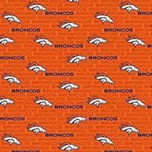 Handmade Placemat Or Table Runner Broncos Mini