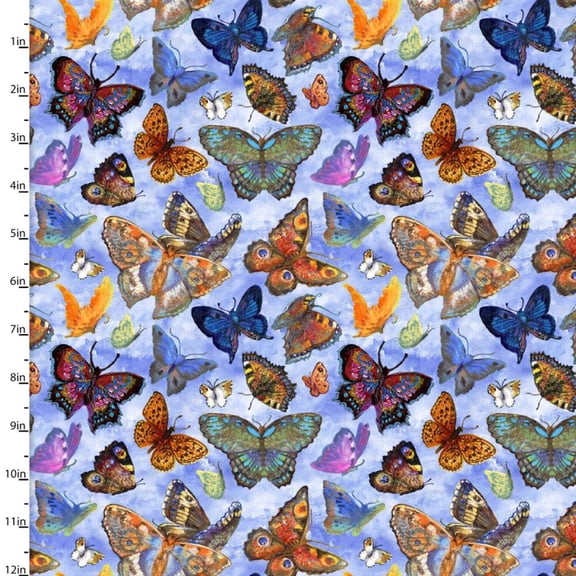 Handmade Placemat Or Table Runner Love is All Around Beauty In Flight Blue