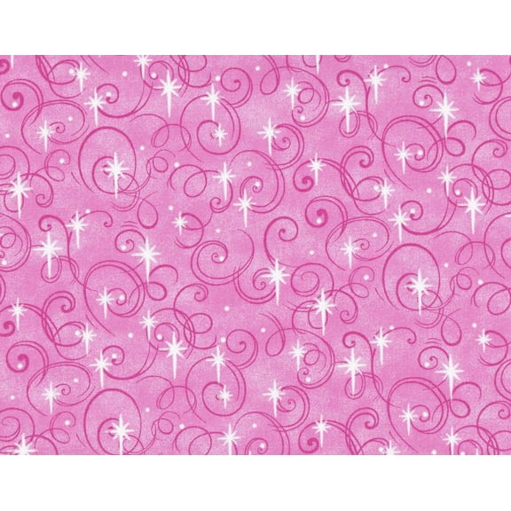 Handmade Placemat Or Table Runner Pink Swirls  North Star