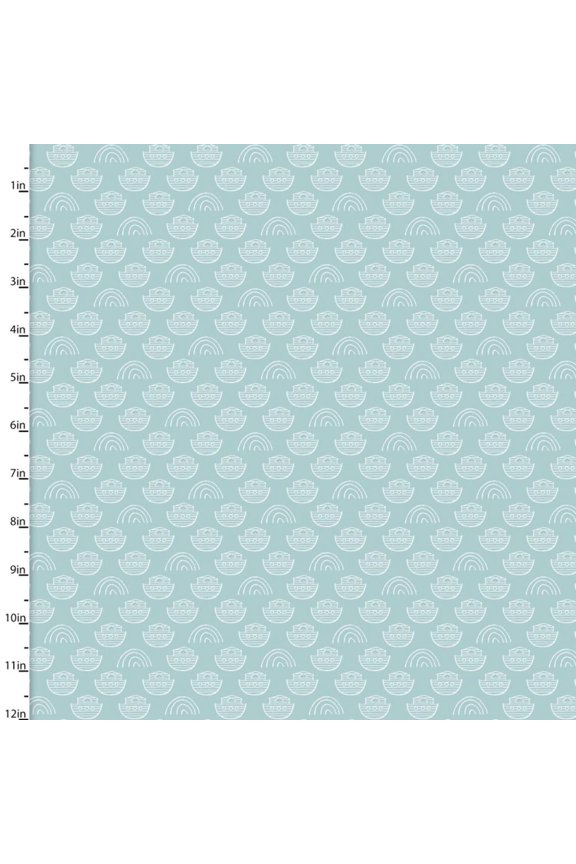 Handmade Placemat Or Table Runner Two by Two Allover Ark Blue