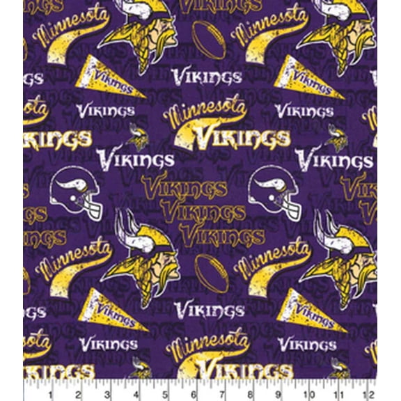 Handmade Placemat Or Table Runner Vikings Retro