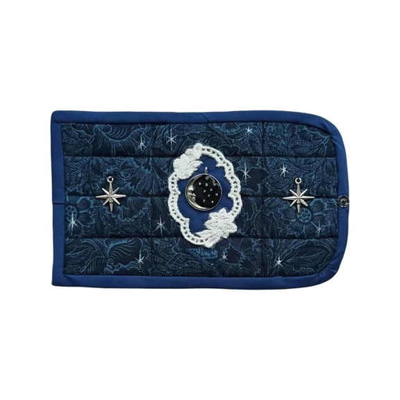 Handmade Pocket Altar Mystical Edition Portable Wiccan Altar Cloth with Five Unique Styles for Practices