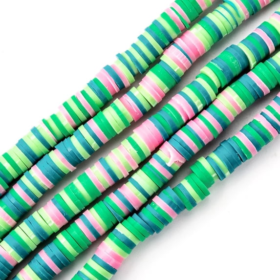Handmade Polymer Clay Beads Strands for DIY Jewelry Crafts Supplies ...