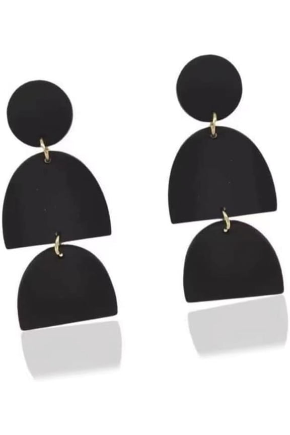 Handmade Polymer Clay Earring for Women,Unique Tasteful Cute Geometric Boho Drop Dangle Earrings Lightweight Dainty Jewelry[a2118]