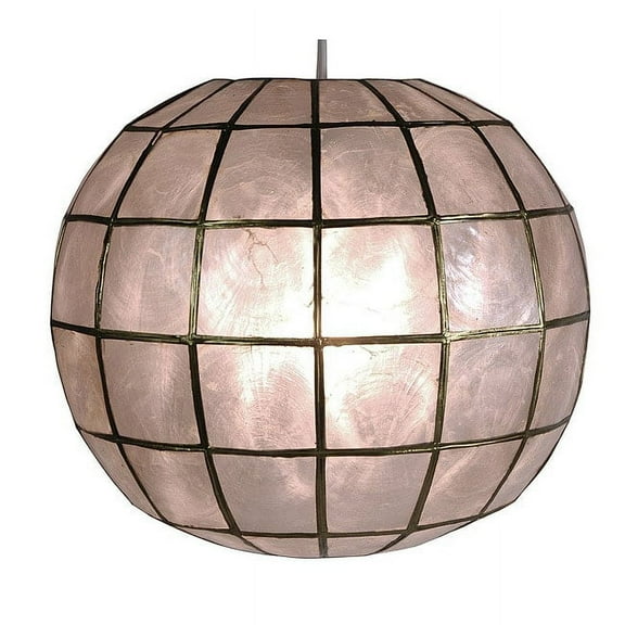 Handmade Princess Capiz Hanging Lamp