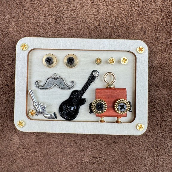 Handmade Punk Robot Refrigerator Magnets, Trendy Home Decorations, Designer Cultural and Creative Small Merchandise for Stalls and Souvenirs