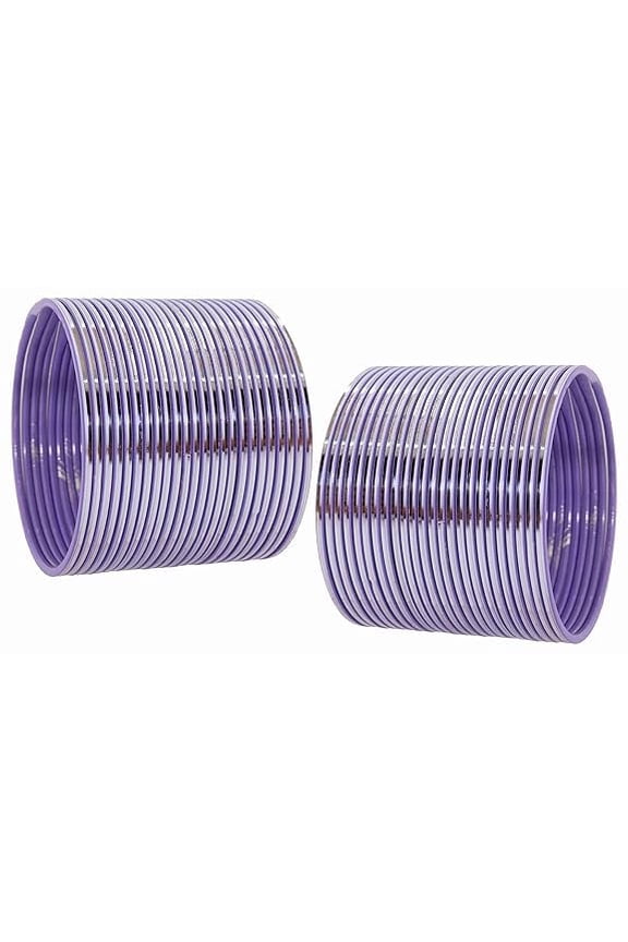 Handmade Purple Color 36 PCS Creta Metal bangle bracelet For Girls Made In India High Quality Metal Bangles