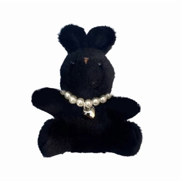Handmade Rabbit Keychain Soft and Portable Keyrings Women's Bag Wallet Purse Pendant Charm Fun and Unique Accessory
