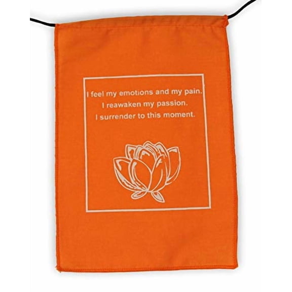 Handmade Rainbow Affirmation, Love, Courageous, imagination, Intuition, Prayer Flags 6X8