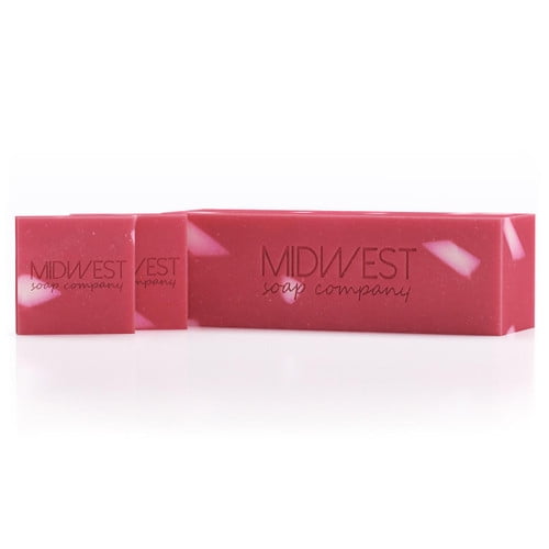 Handmade Raspberry Rush Artisan Soap - 3 Bars