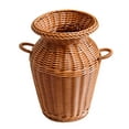 thumbnail image 1 of Rattan Weaving Vases, 9" Decorative Flower Basket Rattan Vases, Multipurpose Hand Woven Vases Decor for Living Room Homes, Restaurants, Hotels Offices​ Decor, 1 of 7