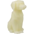 thumbnail image 1 of Handmade Real Wax Unscented Minimalistic Dog Shaped Battery Operated Flameless LED Candle Kids’ Children’s Room Nursery Animal Night Light Decorative Table Lamp Centerpiece with Timer Home Decor Ivory, 1 of 3