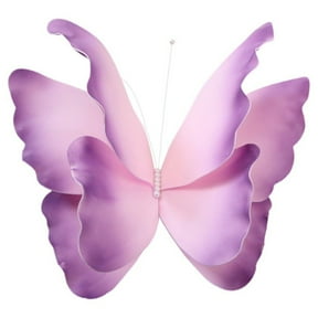 Handmade Realistic Artificial Butterfly, Large 50cm Gradient Green Butterfly Decor, PE Material Wedding Window Wall Room Party Event Backdrop DIY Craft