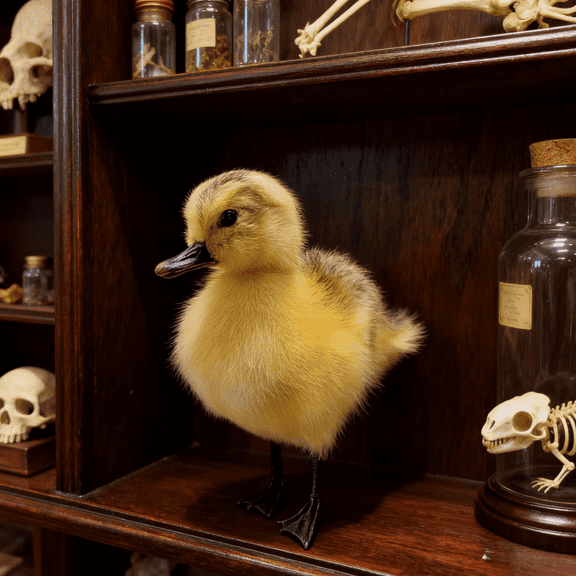 Eurasian Duck Taxidermy Replica Realistic Handmade Lifelike Study Specimen Biology Teaching Vintage Home Decor