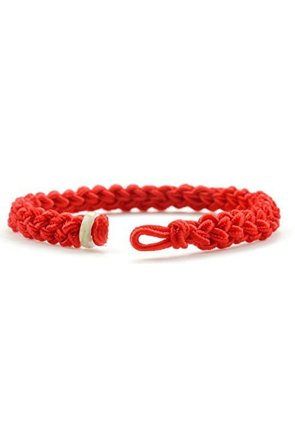 Handmade Red String Bracelet or Anklet Wealth Goodluck Prosperity Protection Women Men Kids