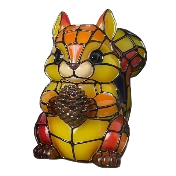 Handmade Resin Cute Animal & Mythical Figurine Night Light, Decorative Table Lamp For Bedroom Office Desk & Social Occasion Home Decor,12cm