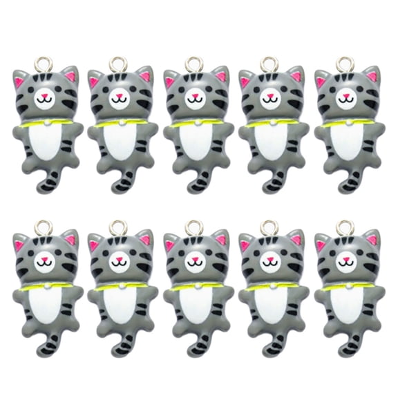 Handmade Resin Figurine Set Cartoon Pendant Resin Figurine with Customizable Colors