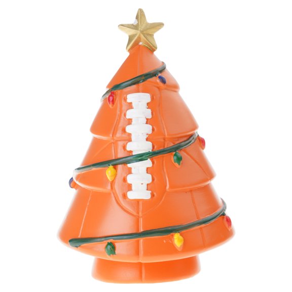 Handmade Resin Football Christmas Ornament for Sports Fans, Festive Tree & Home Holiday Decorations