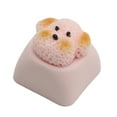 thumbnail image 1 of Handmade Resin Keycaps Dog Lover Gift For PC Keyboards for Mechanical Keyboards, 1 of 10