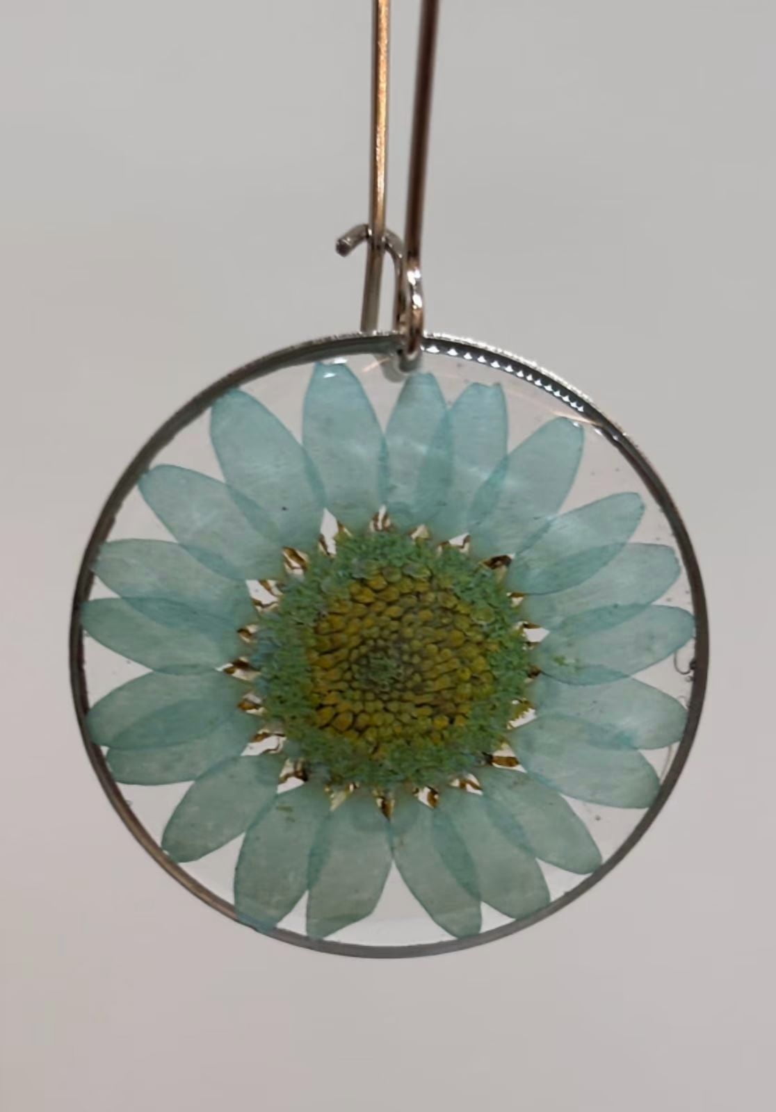 Handmade Resin Real Pressed Flowers Botanical Jewellery For Gift Free Shipping