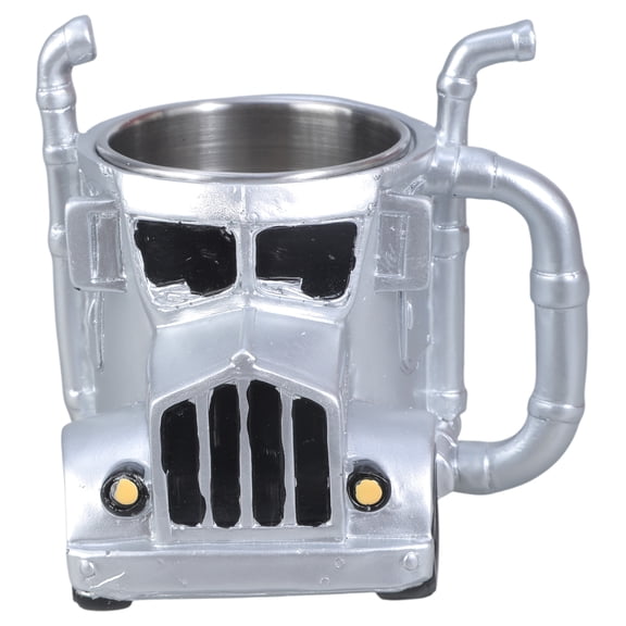 Handmade Resin Truck Mug 12oz Semi Trailer Shape Coffee Cup for Coffee and Hot Chocolate