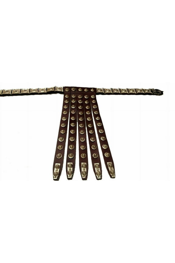 Handmade Roman Legionnaire Belt Historic Leather Belt Arming Wear Brown Roman Belt Handcrafted Legion Belt for Sale New Roman Soldier Leather Belt
