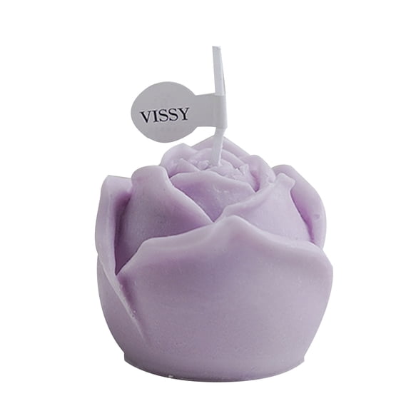 Handmade Rose Aromatherapy Candle Wax Decorative Aromatic Scented Candles Decor