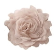 thumbnail image 1 of Handmade Rose Flower Round Throw Pillows Case Princess Cushions for Living Room Sofa Bed Wedding Gift, 1 of 4
