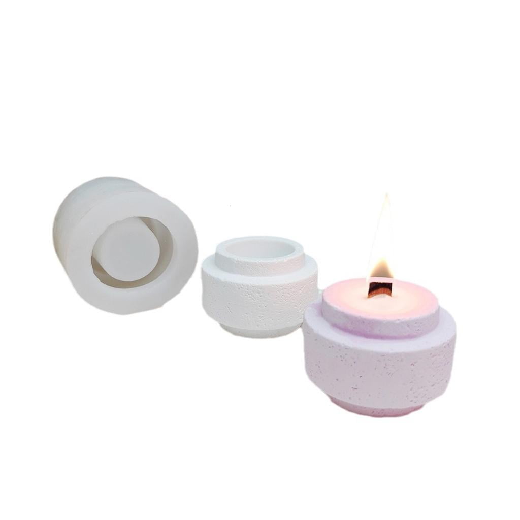 Handmade Round Candle Cup Casting Molds Scented Candle Silicone Molds Plaster Molds Craft Supplies for Candle Making