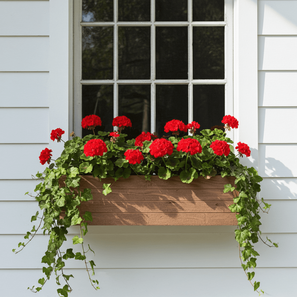 Handmade Rustic Cedar Herb Window Planter Box – Indoor/Outdoor Wooden Plant Pot (24, NeutralCedar)