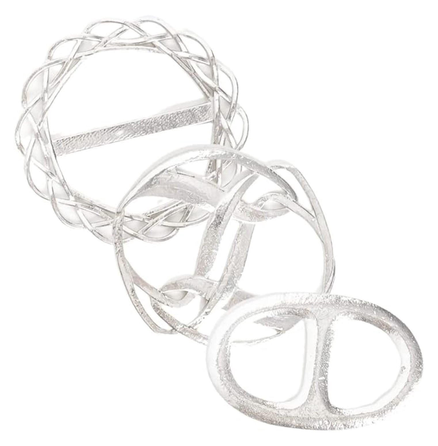 Handmade Scarf Ring Gift Set - Scarf Clips for Women Scarves - Women Gift Ideas Under $50