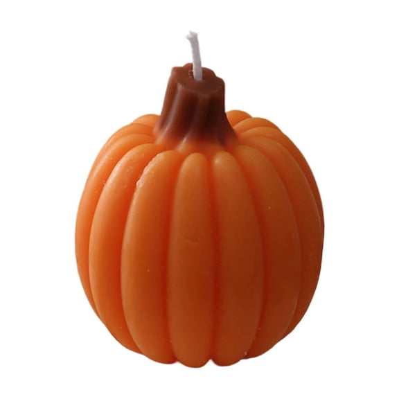 Handmade Scented Pumpkin Aromatherapy Candle, Mini Halloween Table Centerpiece Decor, Halloween Thanksgiving Mini Ornaments