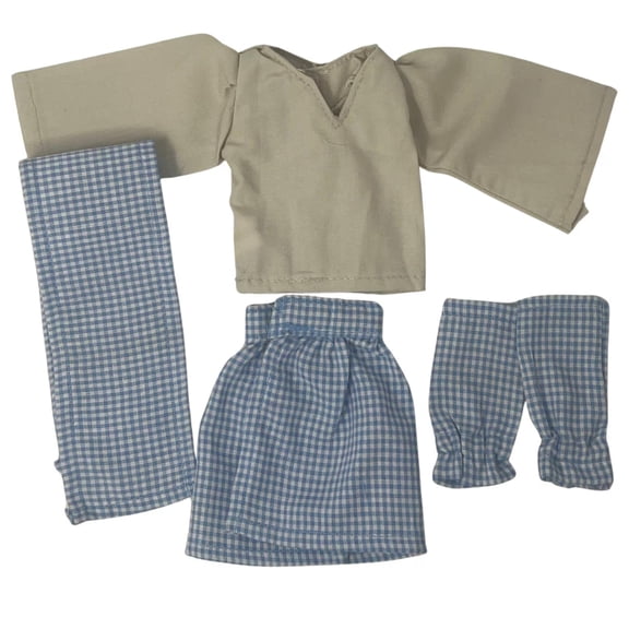 Handmade Scottish Highland 4-Piece Set Outfit for Ken Doll