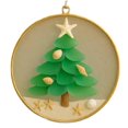 thumbnail image 1 of Handmade Sea Glass Christmas Tree Ornament, Sea-Inspired Holiday Decoration, Unique Hanging Pendant Keepsake, Meaningful Gift for Friends Sisters Family for Christmas and Winter Celebrations, 1 of 2