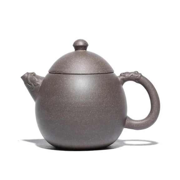 Handmade Section Mud Dragon Egg Tea Pot 240ml Classic Yixing Purple Clay Teapots Zisha Beauty Filter Kettle Household Tea Set