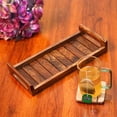 thumbnail image 1 of Handmade Serving Trays Rectangle Sheesham Wood Pack of 1, 1 of 7