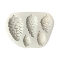 thumbnail image 1 of Handmade Silicone Fondant Mold Exquisite Pine Cones Chocolate Sugar Mold Resin Crafts, 1 of 7