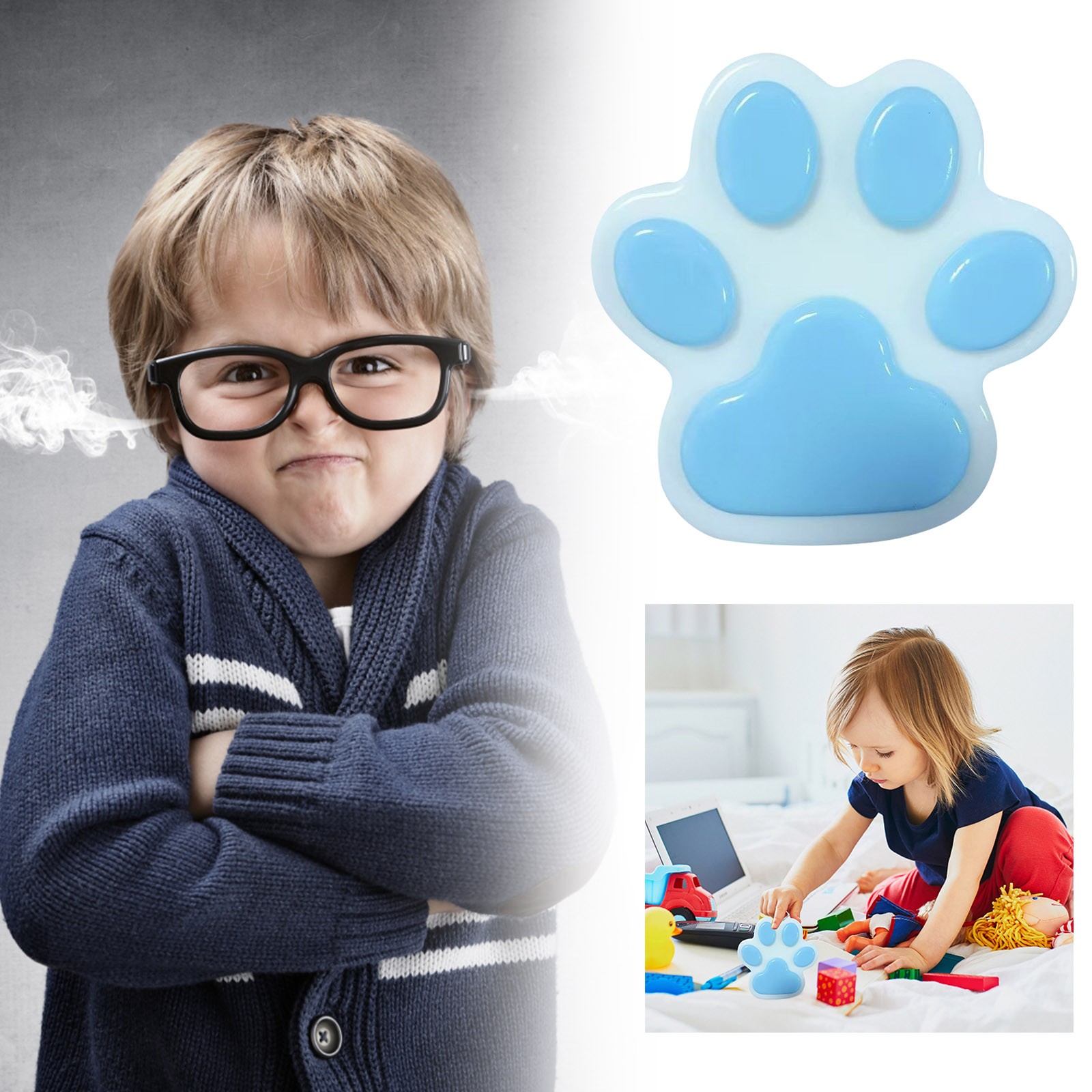Photo inspiration: Picture Idea: Handmade Silicone Toy For Stress And Relaxation Sensory Cat Design