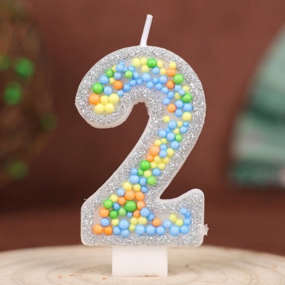 Handmade Small Ball Birthday Candles 0-9 | Creative and Fun Party Decorations for All Ages