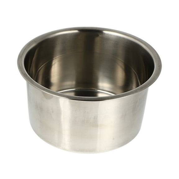 TABLZONE Lightweight Silver Wax Melting Pot with Long Handle for DIY Crafting