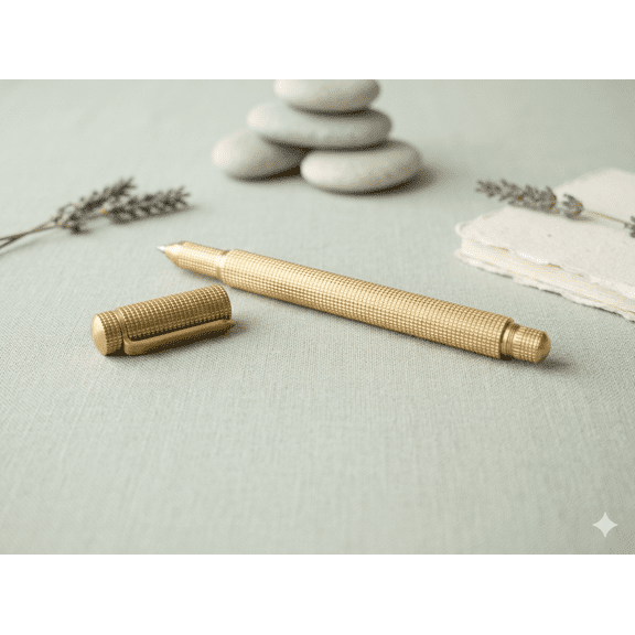 Handmade Solid Brass Pen  Vintage Executive Writing Pen  Refillable Luxury Ballpoint Pen  Professionals & Collectors
