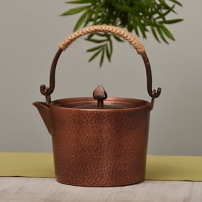 Handmade Solid Copper Kettle for Gas Stove Top,1 Litre